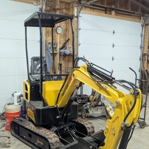 1-Ton Mini Excavator (Brand New, Never Used)