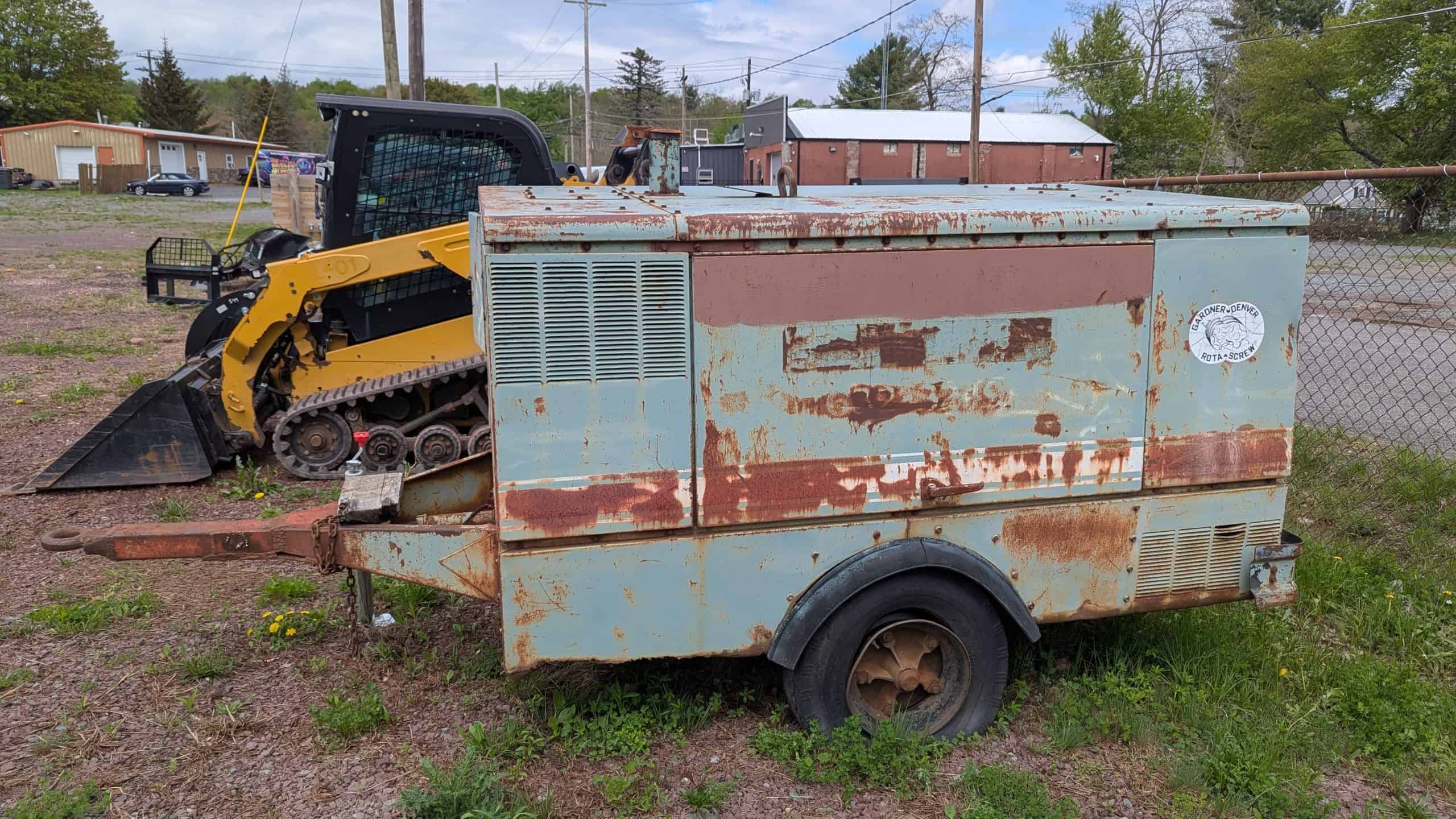Gardner Denver 150 CFM Portable Air Compressor - Image 2