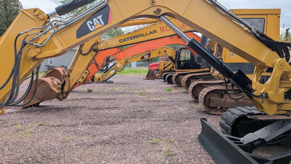 Rossini Equipment Corp yard and equipment Monticello NY